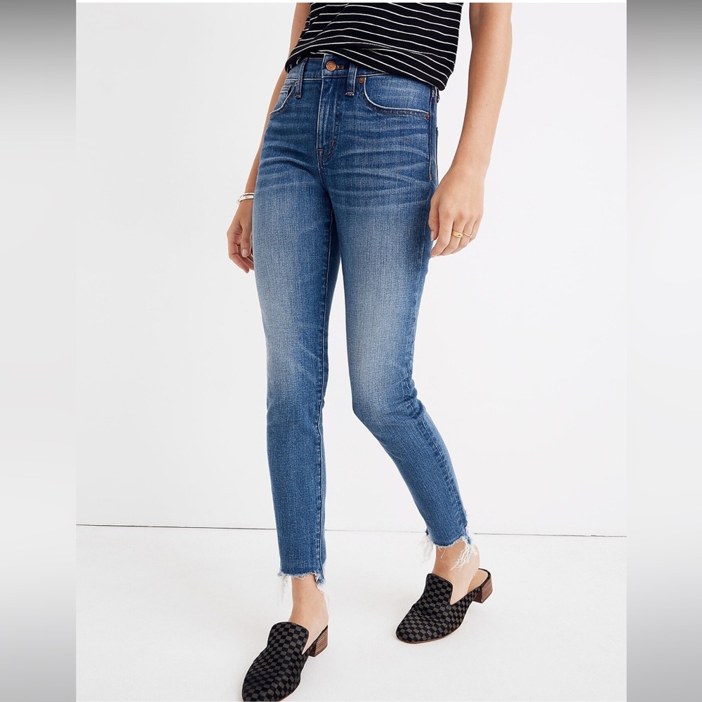 Madewell high rise skinny